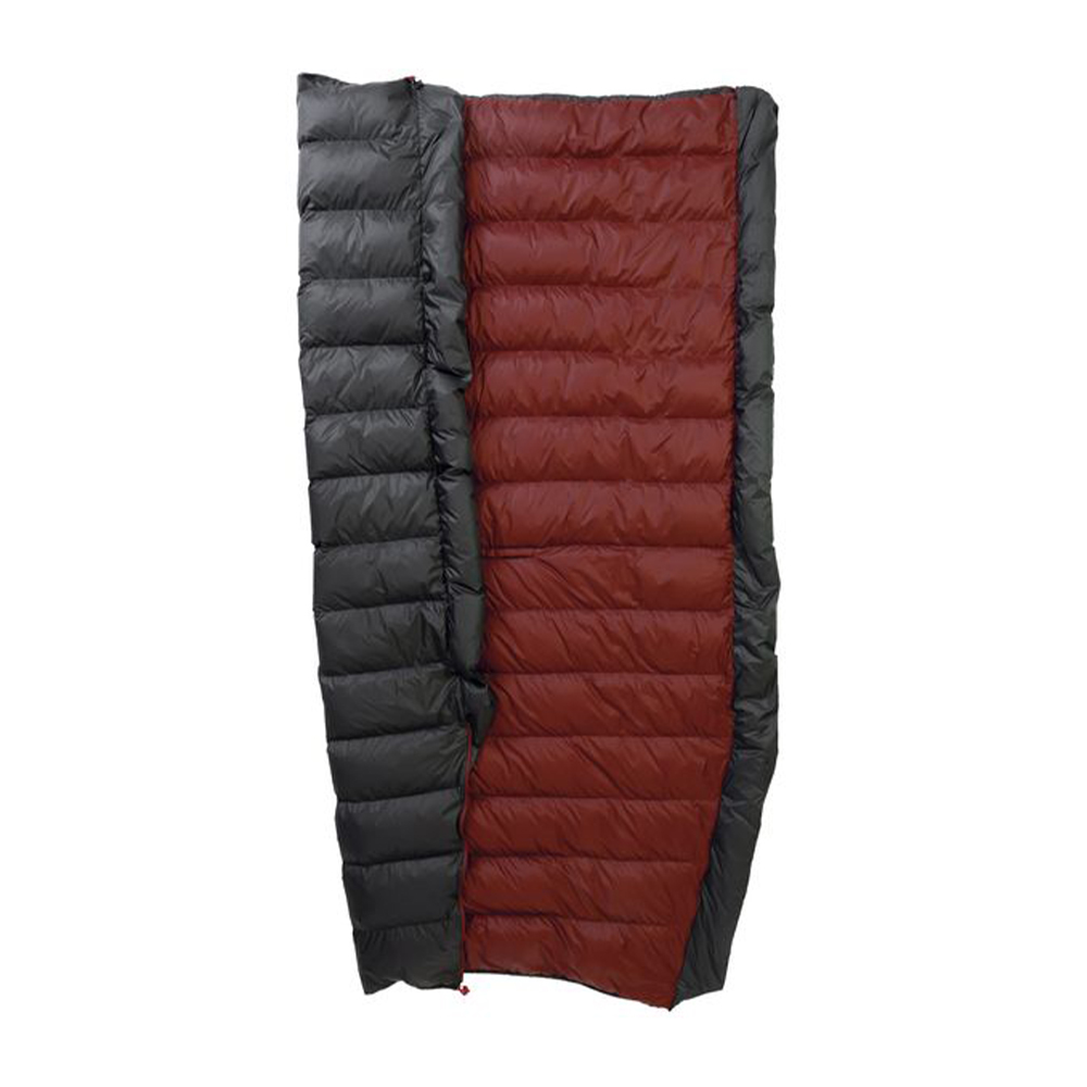 Patizon Multi Quilt 250 파티존 3계절 초경량 침낭 Jet Black / Fired Brick