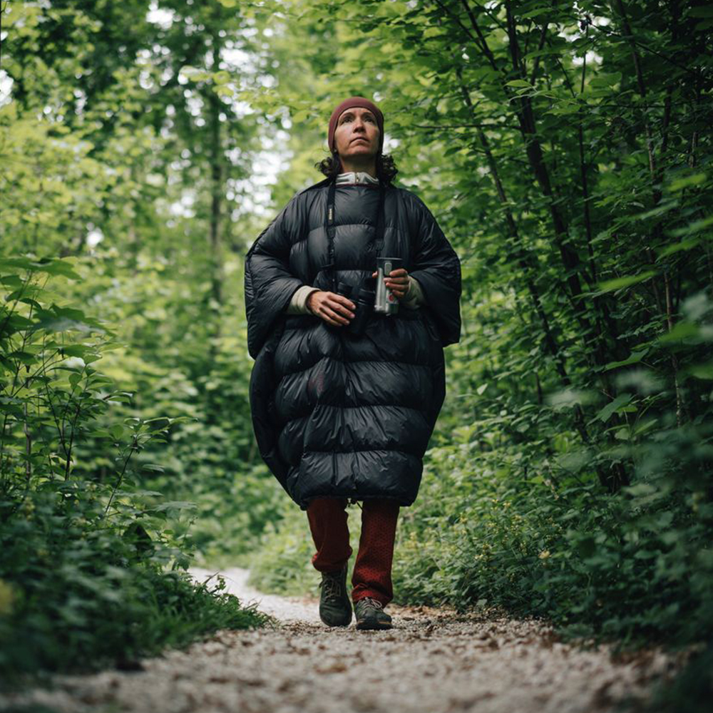 Patizon Multi Quilt 250 파티존 3계절 초경량 침낭 Jet Black / Fired Brick